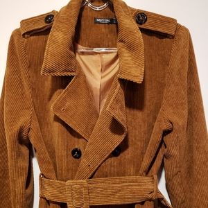 Nasty Gal Corduroy Trench Coat